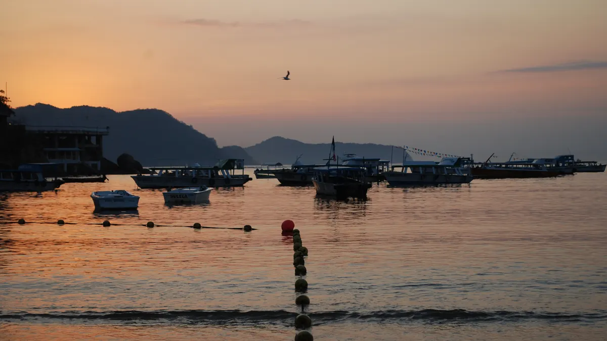 Playa Caleta en Acapulco, Guerrero