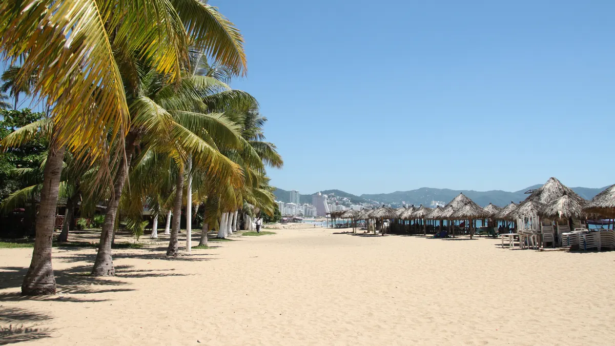 Playa Papagayo en Acapulco, Guerrero