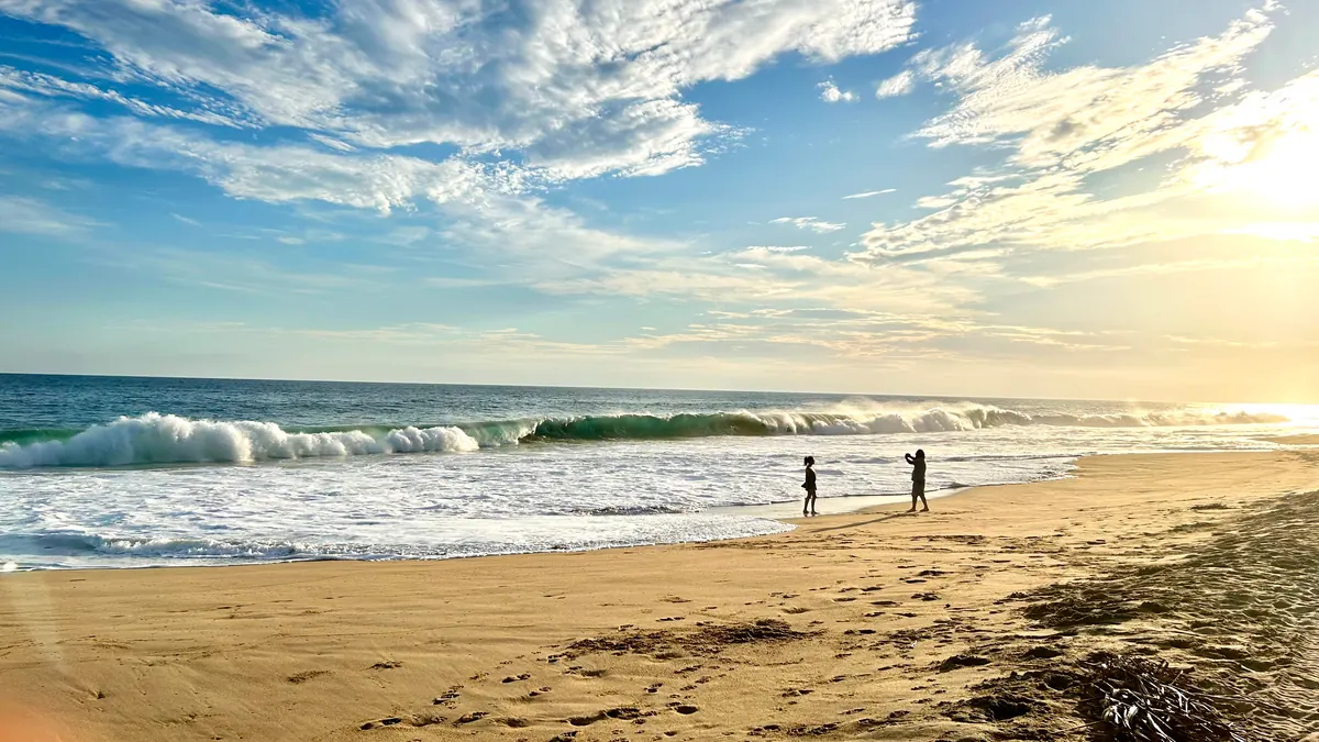 Playa Pie de la Cuesta en Acapulco, Guerrero
