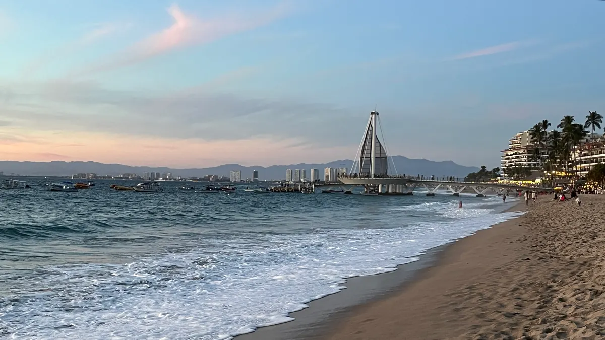 Playa Los Muertos en Puerto Vallarta, Jalisco
