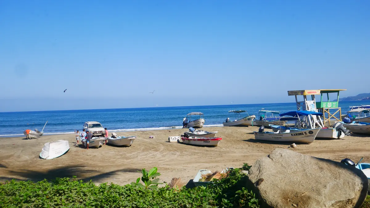 Playa Sayulita en Sayulita, Nayarit