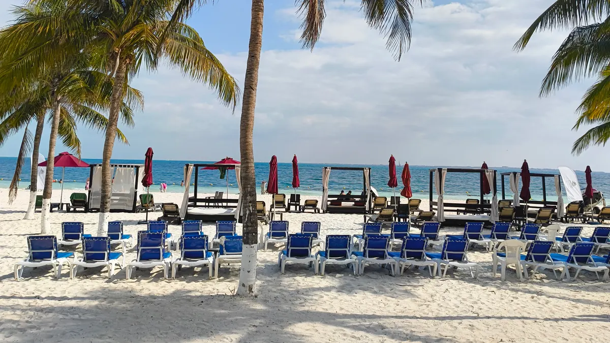 Playa Langosta en Cancún, Quintana Roo