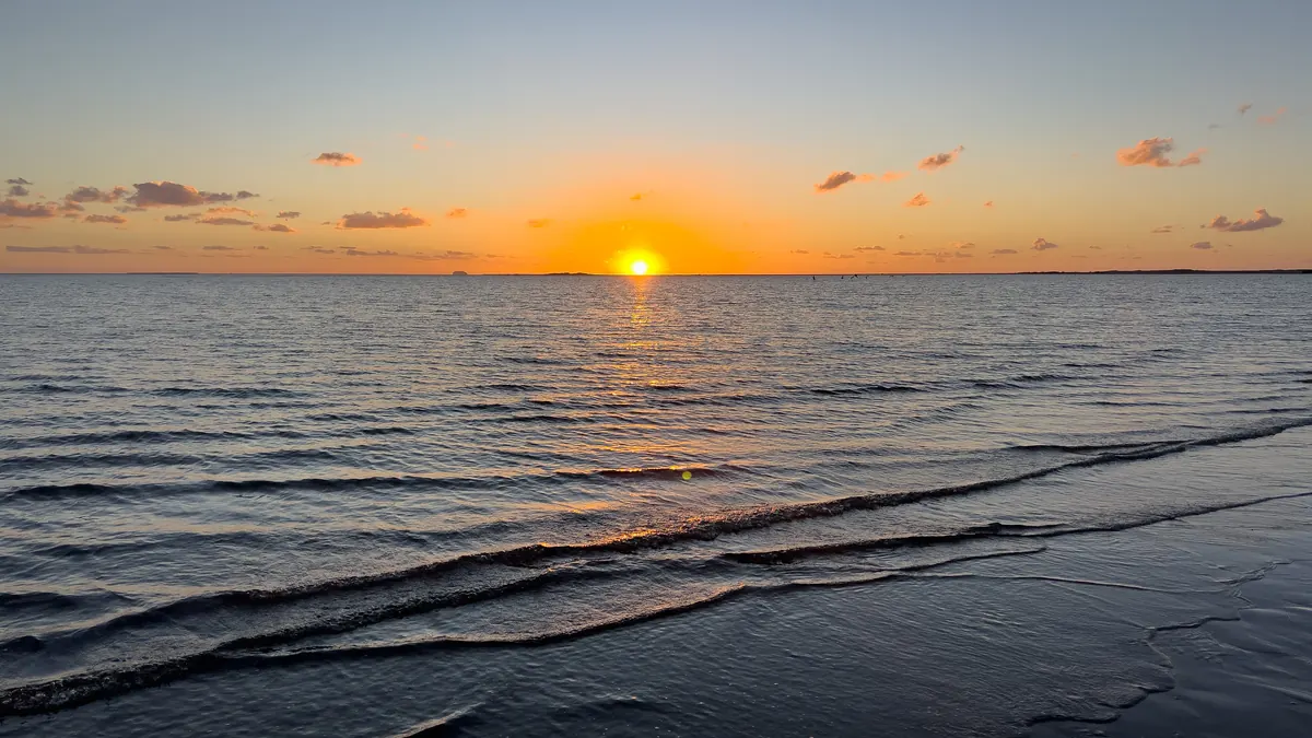 Playa Maviri en Topolobampo, Sinaloa