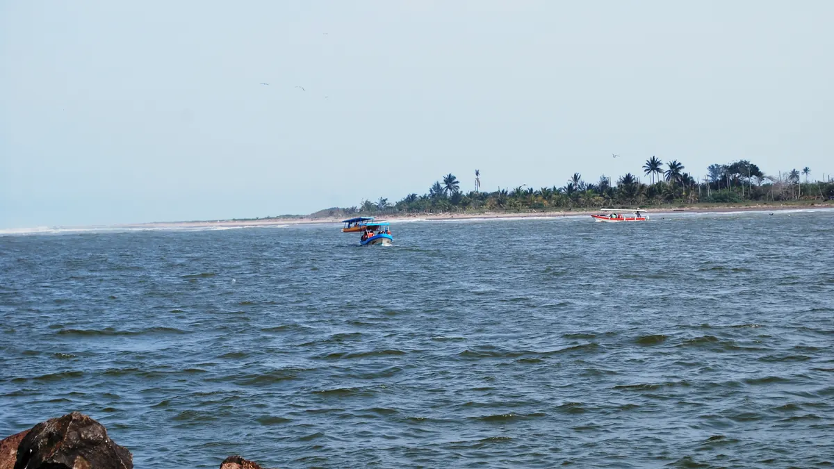 Playa Tecolutla en Tecolutla, Veracruz